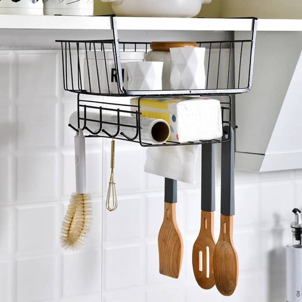 Organizador Colgante para Cocina de Hierro