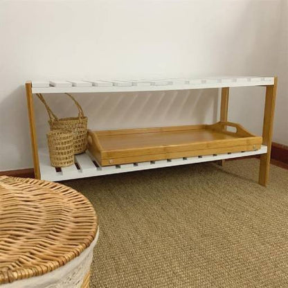 Mesa Plegable De Bambu